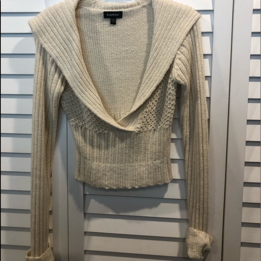 BEBE cropped Sweater